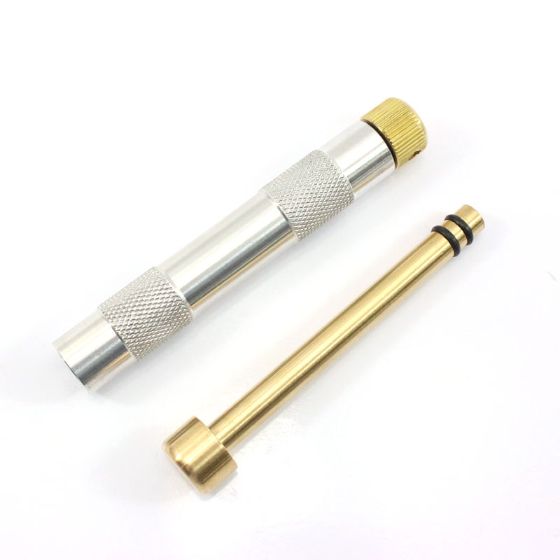 Fire Piston Starter - ชุดจุดไฟแบบพกพาใหม่ พร้อมอุปกรณ์จุดไฟสำหรับการเอาตัวรอดกลางแจ้ง เหมาะสำหรับการตั้งแคมป์ เดินป่า ปิกนิก และการจุดไฟฉุกเฉิน