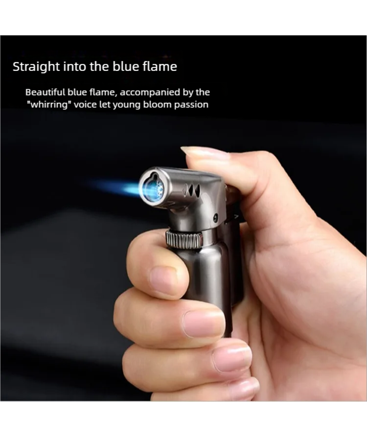 Fire Piston Starter - โลหะทั้งหมดคงที่ไฟแช็กเปลวไฟ,Flamethrower,ปืนเชื่อมขนาดเล็ก,Blowtorch,ซิการ์ไฟแช็ก,moxibustion อุปกรณ์เสริม BK-805