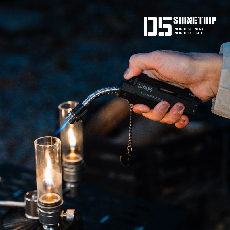 ไฟแช็คแก๊สบิวเทนแบบพ่นไฟสีน้ำเ - Fire Piston Starter บทวิจารณ์และราคา