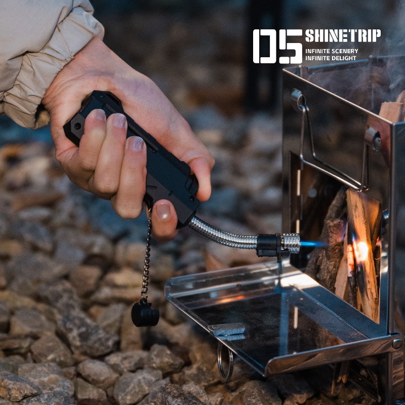 ไฟแช็คแก๊สบิวเทนแบบพ่นไฟสีน้ำเ - Fire Piston Starter บทวิจารณ์และราคา