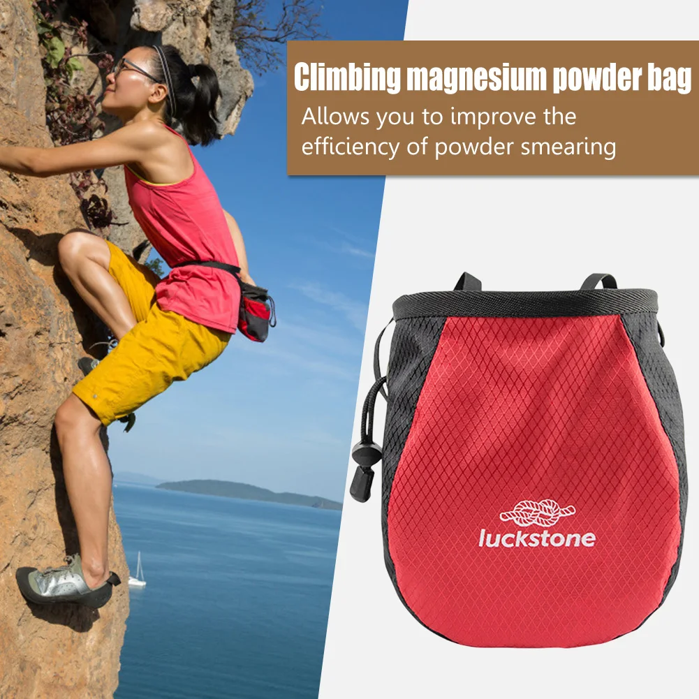 ผงแมกนีเซียมกลางแจ้งกันน้ําชอล - Chalk Bag Bouldering บทวิจารณ์และราคา