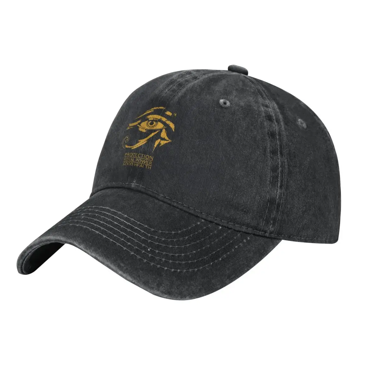 หมวกยีนส์ลายตาแห่งฮอรัส ตาแห่ง - Outdoor Adventure Meaning บทวิจารณ์และราคา
