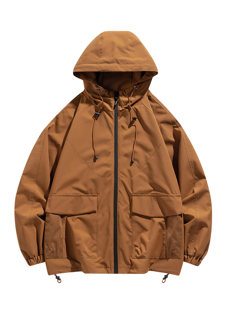 เสื้อแจ็คเก็ตมีฮู้ดสำหรับผู้ชา - Outdoor Adventure Hong Kong บทวิจารณ์และราคา